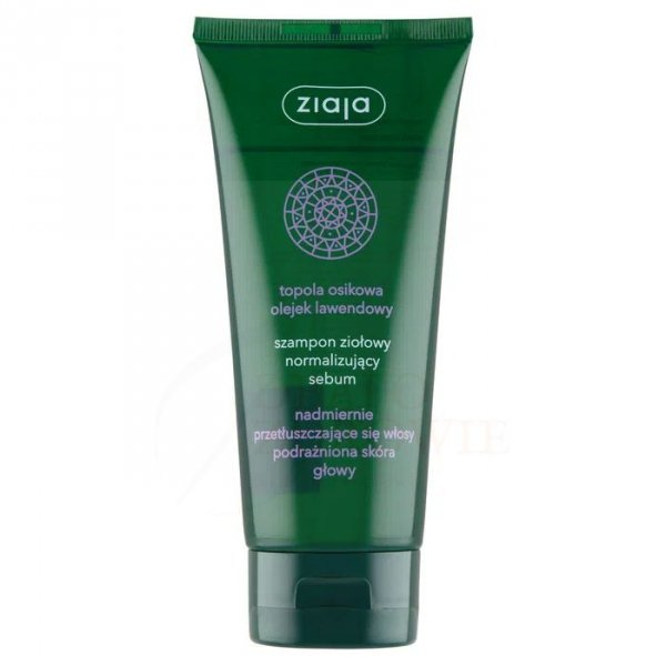 Szampon ziołowy normalizujący sebum, Ziaja, 200ml