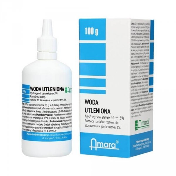 Woda Utleniona Kosmetyczna 3%, AMARA, 100ml