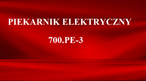 Piekarnik elektryczny 700.PE-3
