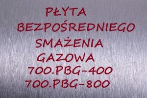 Płyta bezpośredniego smażenia gazowa 700.PBG