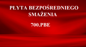 Płyta bezpośredniego smażenia elektryczna 700.PBE