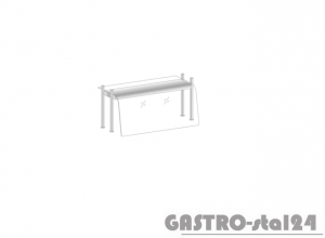 Nadstawka z grzaniem i oświetleniem DM 94582 G 865x480x480