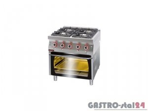 Kuchnia gazowa z piekarnikiem gazowym 700.KG-4/PG-2 800x700x900 