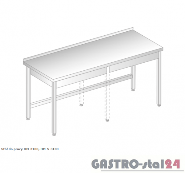 Stół do pracy DM 3100 szerokość: 700 mm (600x700x850)