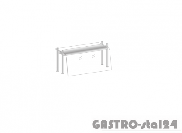 Nadstawka z grzaniem i oświetleniem DM 94582 G 865x480x480