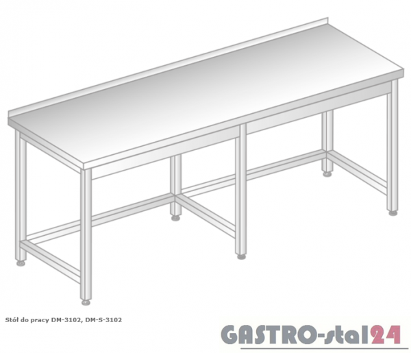Stół do pracy DM 3102 szerokość: 700 mm (2000x700x850)