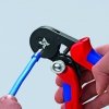 Samonastawne szczypce do zagniatania tulejek kablowych z ładowaniem bocznym Knipex 97 53 04