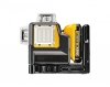 Laser 3-wiązkowy czerwony samopoziomujący 360° DeWalt DCE089D1R