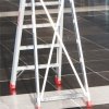 Drabina jednostronna z głębokimi  8 cm stopniami  Faraone LADY3