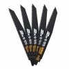 Zestaw 5 brzeszczot do piły szablastej DeWALT DT2307 228mm EXTREME