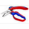 Nożyczki kątowe dla elektryków Knipex 95 05 20 SB z drobnymi ząbkami