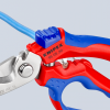 Nożyczki kątowe dla elektryków Knipex 95 05 20 SB z drobnymi ząbkami