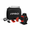 Laser akumulatorowy wieloliniowy zielony 4x360° PRO AQ4DG 
