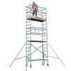 Rusztowanie  TOP SYSTEM SAFETY 6,98m wieża jezdna o wymiarach 75 x 180 cm   Faraone  MSA-63