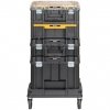 Wieża TSTAK - zestaw 4 skrzyń DeWALT DWST1-81048  + platforma jezdna