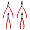 Zestaw 4-częściowy szczypiec do pierścieni osadczych Knipex 00 19 56