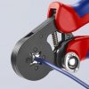 Samonastawne szczypce do zagniatania tulejek kablowych z ładowaniem bocznym Knipex 97 53 04