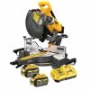 Akumulatorowa pilarka ukosowa DeWALT DCS781X2 2x9Ah 305mm 54V
