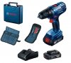 Wiertarko-wkrętarka akumulatorowa Bosch GSR 180-Li 2x2Ah 18V + bity