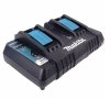 Zestaw zasilający Makita 4x Akumulator 6.0Ah, ładowarka DC18RD Makpac 198091-4