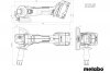 Szlifierka kątowa Metabo W 18 L BL 9-125 metaBOX 165L 602374840