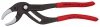 Szczypce do syfonów sanitarnych i złączy KNIPEX 80 mm 81 01 250