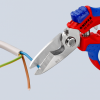 Nożyczki kątowe dla elektryków Knipex 95 05 20 SB z drobnymi ząbkami