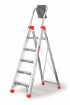 Drabina jednostronna z głębokimi  8 cm stopniami  Faraone LADY5