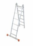 Drabina dwustronna przegubowa ze szczeblami Krause TriMatic 2x6 129901
