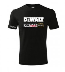 T-Shirt DeWALT Flex Volt roz. XXL - czarny