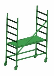 Rusztowanie  TOP FLEX 3m wieża jezdna o wymiarach 75 x 180 cm   Faraone  S180XS-23
