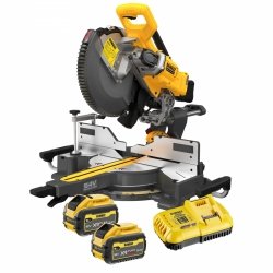 Akumulatorowa pilarka ukosowa DeWALT DCS781X2 2x9Ah 305mm 54V