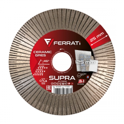 Tarcza diamentowa tnąca i szlifująca 125mm SUPRA FERRATI F20102