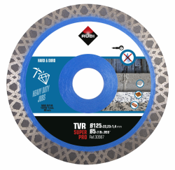 Rubi TVR 125 SUPERPRO (30987), Tarcza diamentowa do materiałów twardych