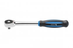 Grzechotka Hogert HT1R374 z obrotową rękojeścią 1/4"  60 zębów  CrMo