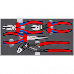 Zestaw 4-częściowy szczypiec ogólnych Knipex 00 20 01 V15