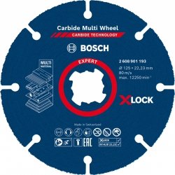 Tarcza tnąca widiowa uniwersalna Bosch Expert Multi Wheel 125mm M14 X-Lock