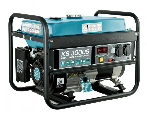 Agregat prądotwórczy benzyna/ LPG K&amp;S KS3000G 230V 3.0 kW 