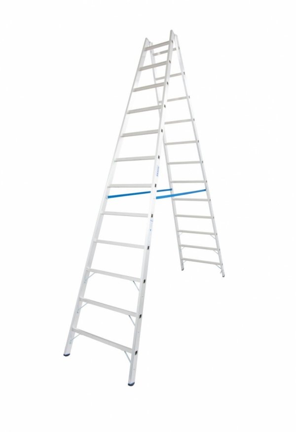 Drabina dwustronna ze szczeblami Krause STABILO 2X12  124944