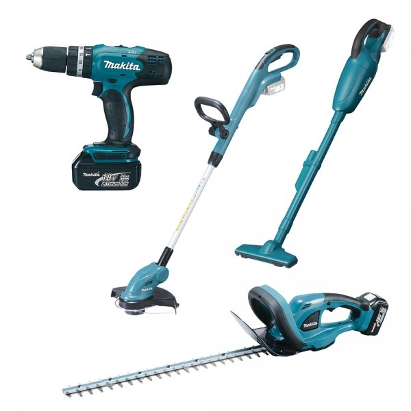 Zestaw narzędzi ogrodowych Makita COMBO DLX4093