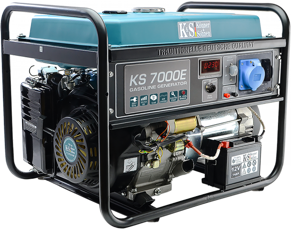 Agregat prądotwórczy benzynowy K&amp;S KS7000E 230V 5.5 kW 