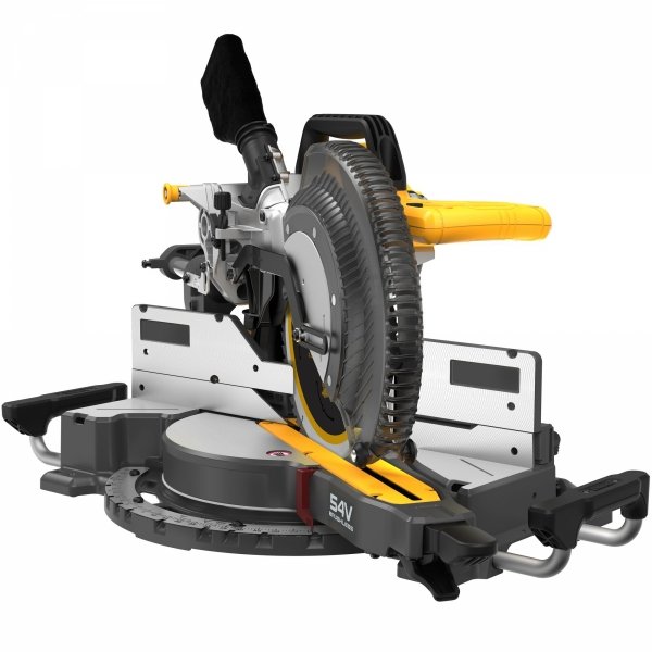 Akumulatorowa pilarka ukosowa DeWALT DCS781X2 2x9Ah 305mm 54V