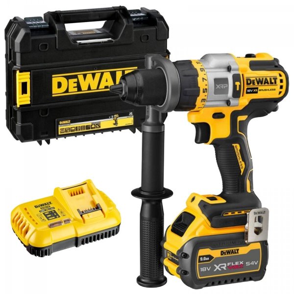 Wiertarko wkrętarka akumulatorowa z udarem DeWalt DCD999X1 1x9Ah 18V  XR XRP