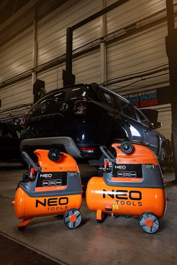 Kompresor olejowy NEO TOOLS 12K024  50L 8 bar 169 l/min