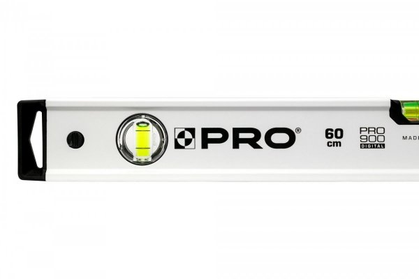 Poziomnica elektroniczna PRO PRO900 IP65 z magnesami 60cm z pokrowcem