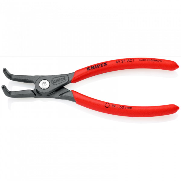 Szczypce do pierścieni osadczych sprężynujących Knipex 49 21 A21