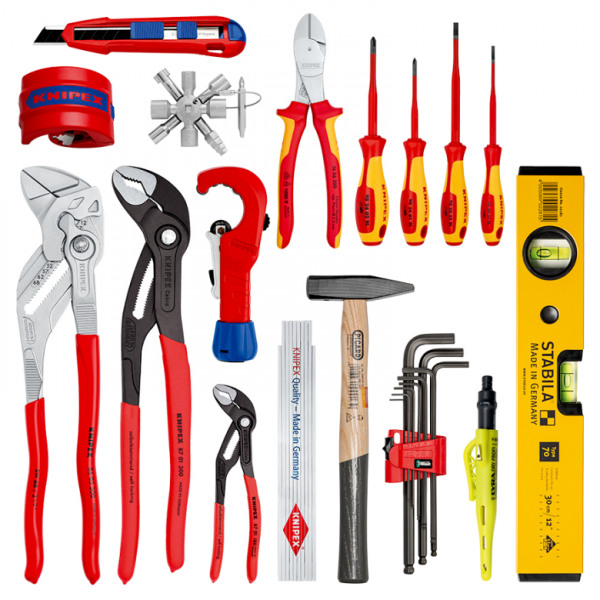 Plecak narzędziowy Modular X18 do zastosowań w branży sanitarnej Knipex 00 21 50 S
