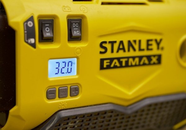 Kompresor Stanley FATMAX SFMCE520B 18V v20 11 bar z trzema źródłami zasilania
