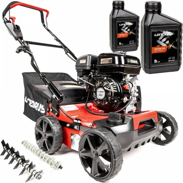 Wertykulator spalinowy 2w1 aerator Cedrus WR01 silnik 5,44 KM + GRATIS