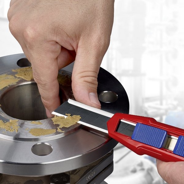 Nóż z odłamywanym ostrzem Knipex CutiX 90 10 165 BK
